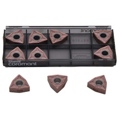 10pcs Sandvik WNMG 08 04 08-MM 1125 – Turning Insert (Medium, MM Chipbreaker) - Twin Eagle Imports