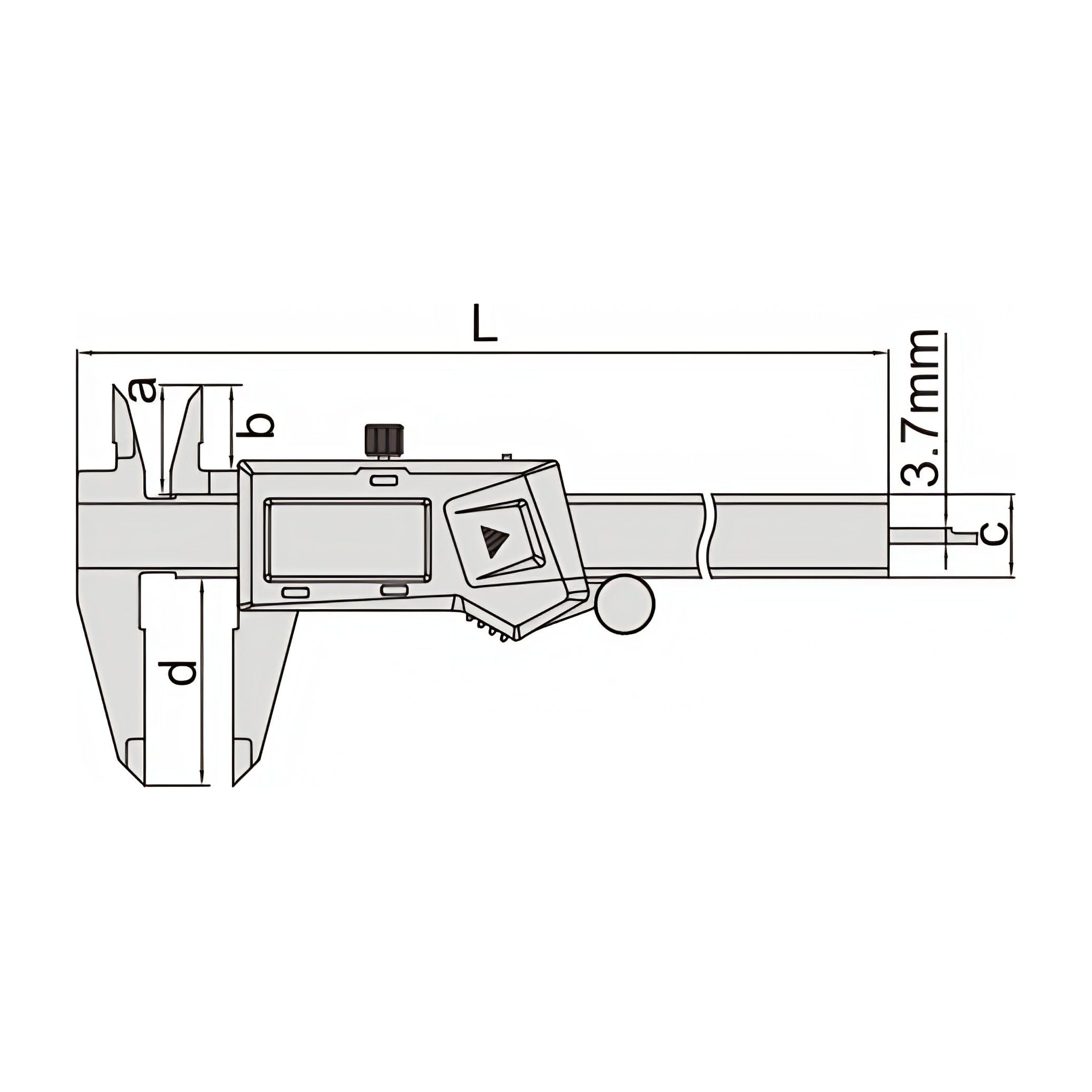 Insize Digital Caliper 0-150mm Range Series 1109-150