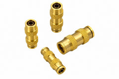 12 Piece DOT Straight Brass Push in Hose Connect Grab Kit Assortment - Twin Eagle Imports
