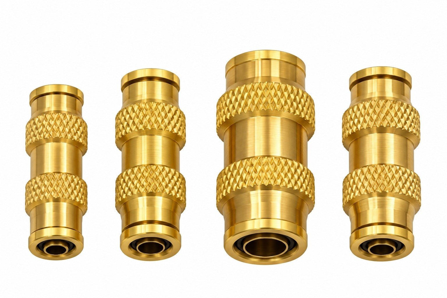 12 Piece DOT Straight Brass Push in Hose Connect Grab Kit Assortment - Twin Eagle Imports