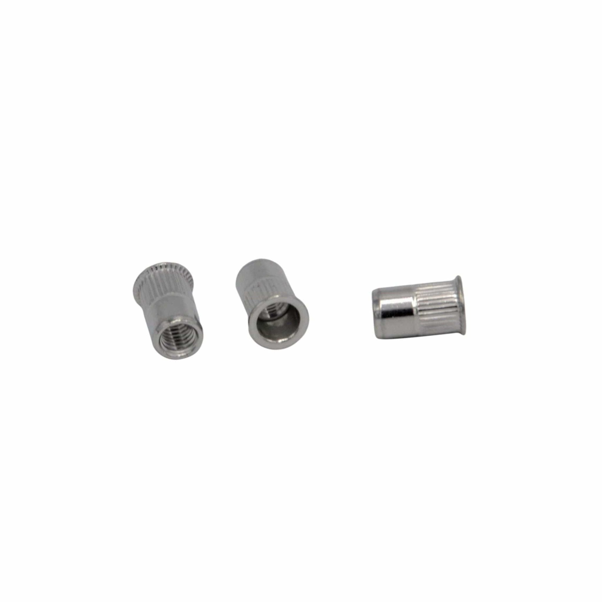 120pc Assorted Small Flange Stainless Steel Nutsert Grab Kit - M3 to M10 - Twin Eagle Imports