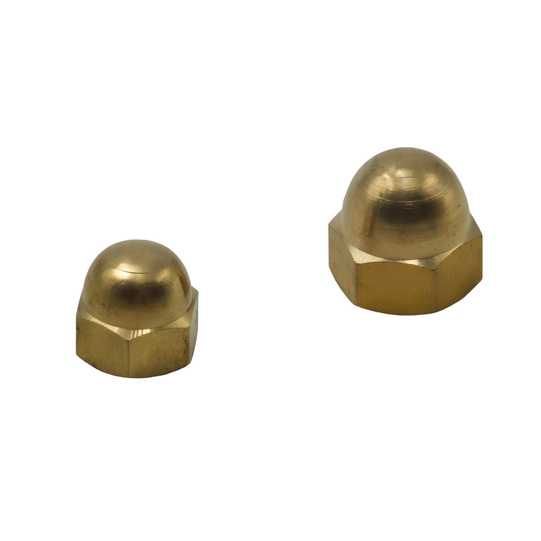 122pc Brass Hex Dome Nuts Grab Kit - Twin Eagle Imports