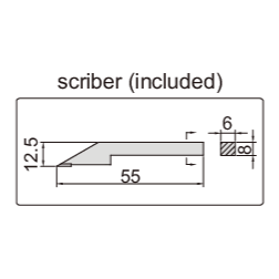 Insize Mini Vernier Height Gauge 0-150mm / 0-6" Range Series 1253-150