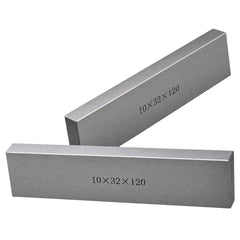12 pairs Parallel Steel Gauge Block Set Ground Steel 24 plates 120mm Long