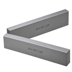 12 pairs Parallel Steel Gauge Block Set Ground Steel 24 plates 120mm Long