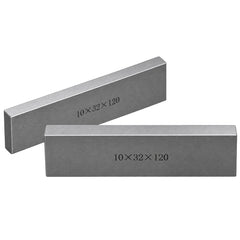 12 pairs Parallel Steel Gauge Block Set Ground Steel 24 plates 120mm Long