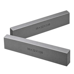 12 pairs Parallel Steel Gauge Block Set Ground Steel 24 plates 120mm Long