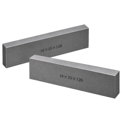 12 pairs Parallel Steel Gauge Block Set Ground Steel 24 plates 120mm Long