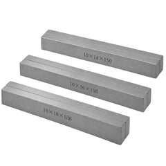 14 Pairs Parallel Steel Gauge Block Set 28 Piece 10mm Thick 150mm Length - Twin Eagle Imports