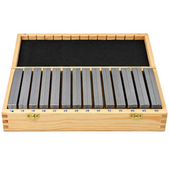 14 Pairs Parallel Steel Gauge Block Set 28 Piece 10mm Thick 150mm Length