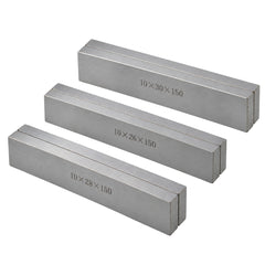 14 Pairs Parallel Steel Gauge Block Set 28 Piece 10mm Thick 150mm Length