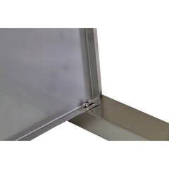 14″ (365mm) Stainless Steel Access Panel with Screw Lock