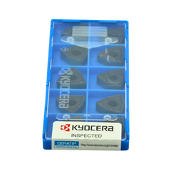 10pc Kyocera WNMG080412PQ CA125P – Turning Insert (Finishing to Medium, PQ Chipbreaker)