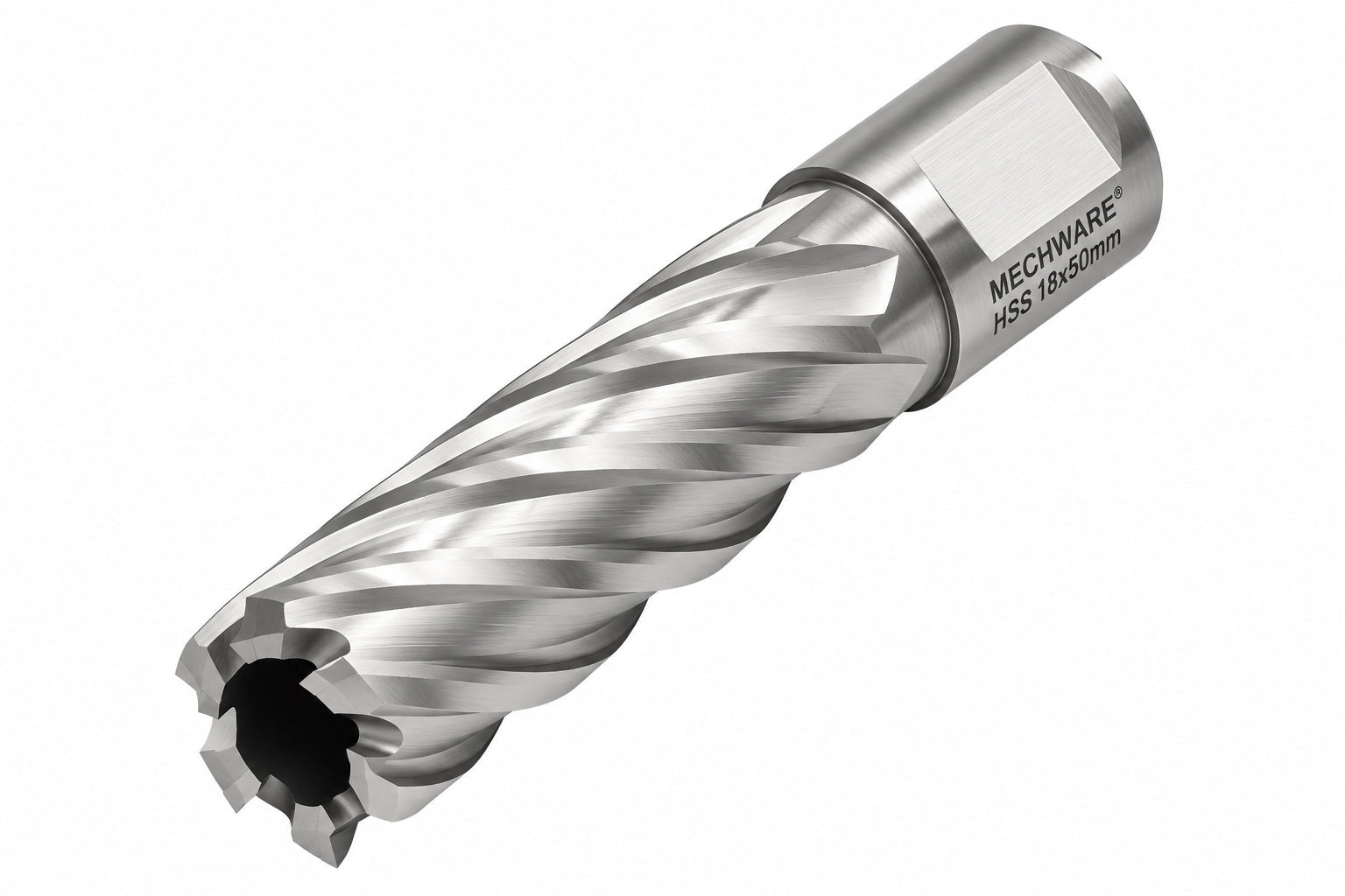 18 x 50mm D.O.C HSS Weldon Shank Annular Cutter - Twin Eagle Imports