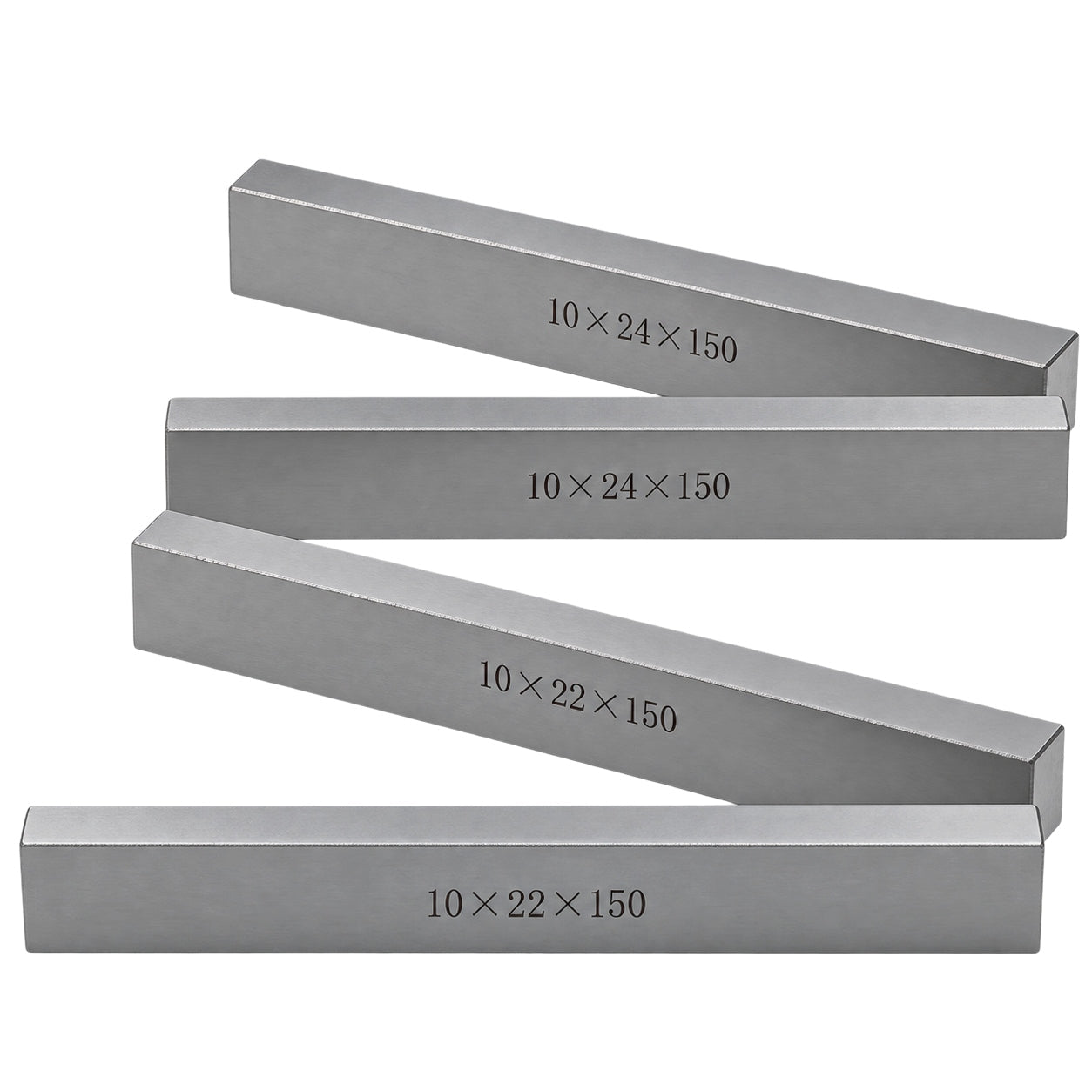 20 Piece Parallel Steel Gauge Block Set – 10 Pairs 150mm - Twin Eagle Imports