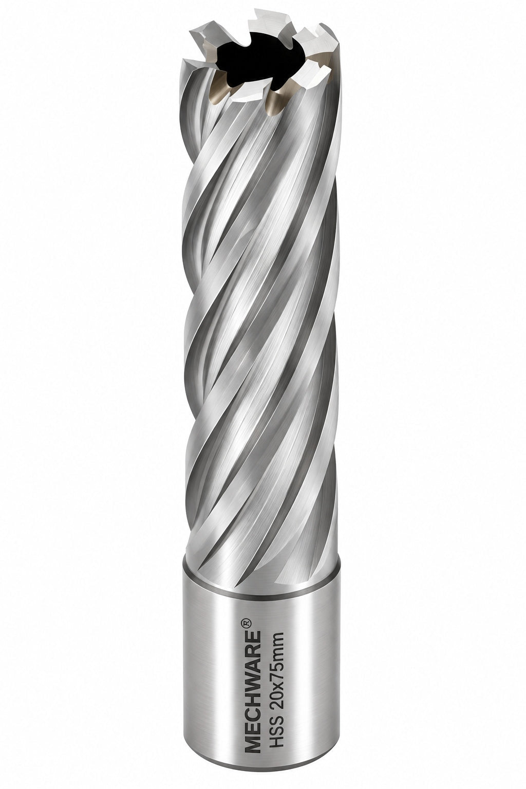 20 x 75mm D.O.C HSS Weldon Shank Annular Cutter - Twin Eagle Imports