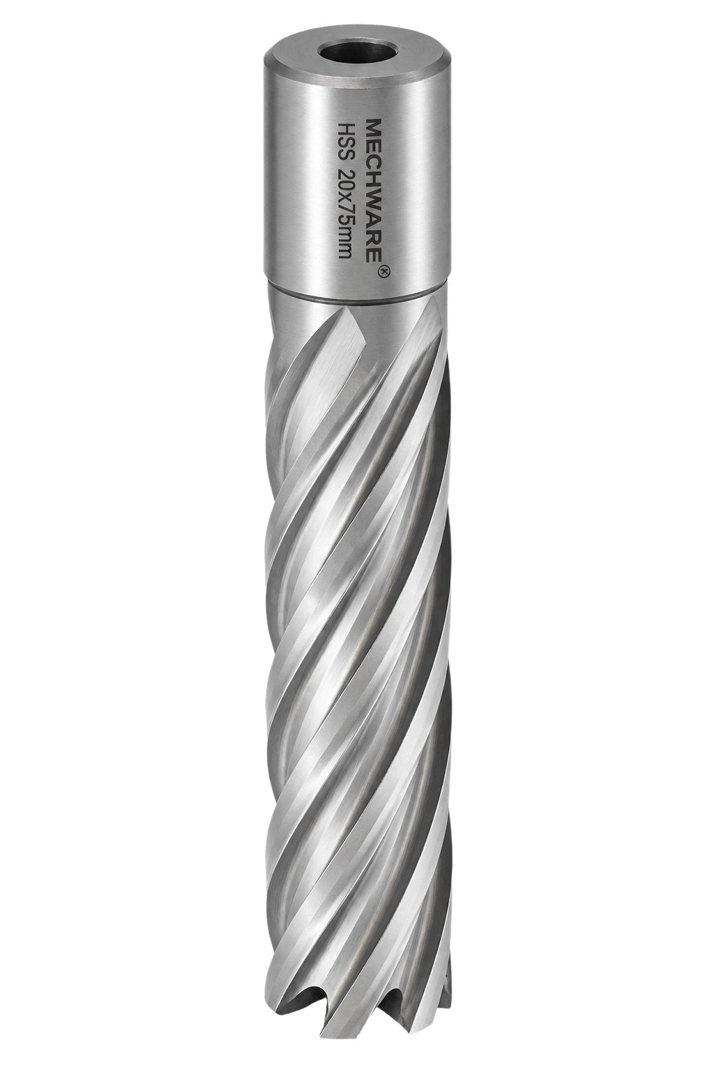 20 x 75mm D.O.C HSS Weldon Shank Annular Cutter - Twin Eagle Imports