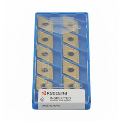 10 pc Kyocera DNMG150404PS CA525 – Turning Insert (Finishing to Medium, PS Chipbreaker)