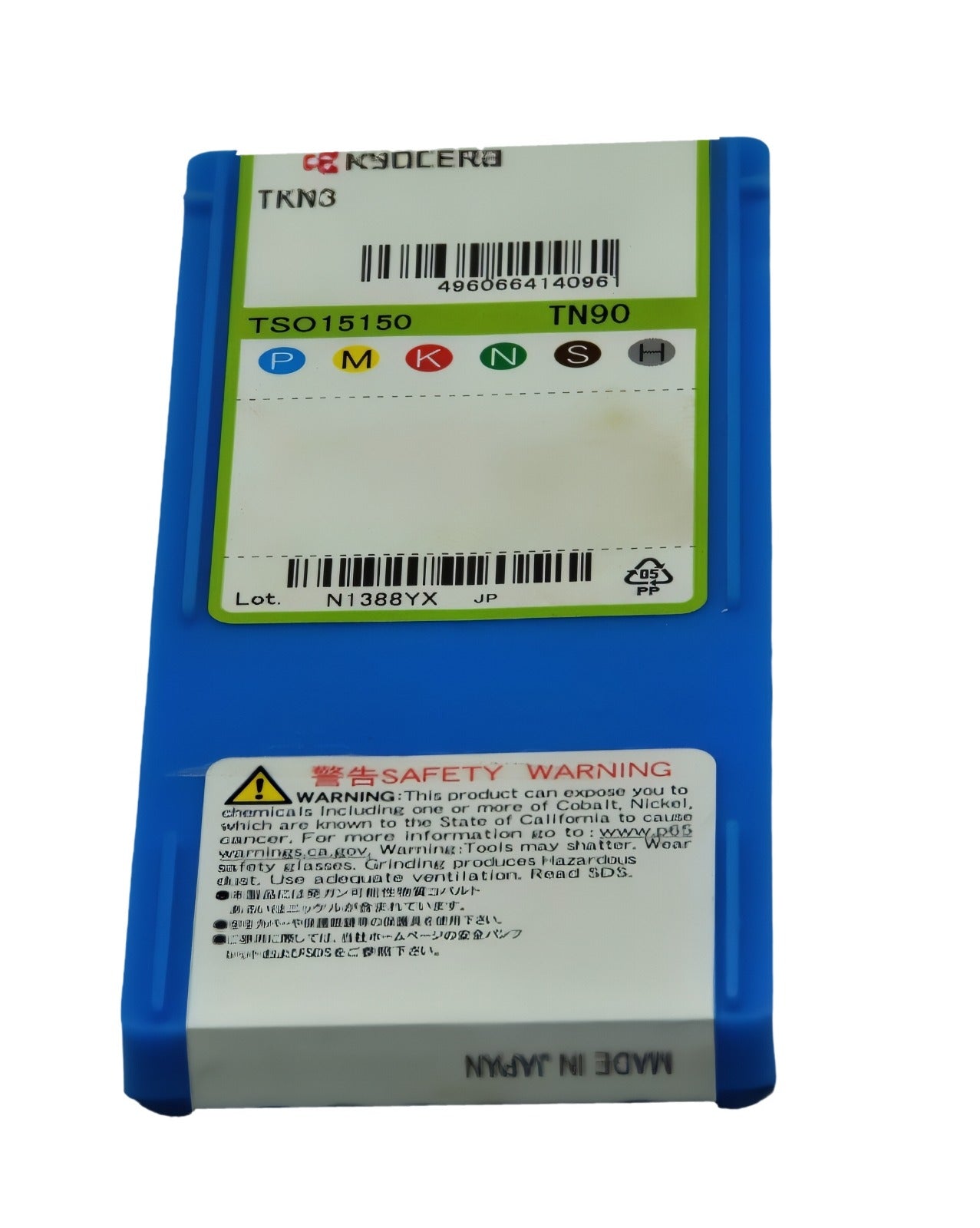 10 pc Kyocera TKN3 TN90 – Cut-Off & Grooving Insert (High Precision, TN90 Grade)