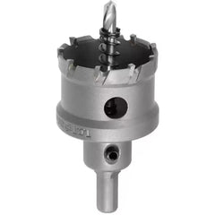22mm Tungsten Carbide Tipped Holesaw (1/2" Shank) 50mm D.O.C - Twin Eagle Imports