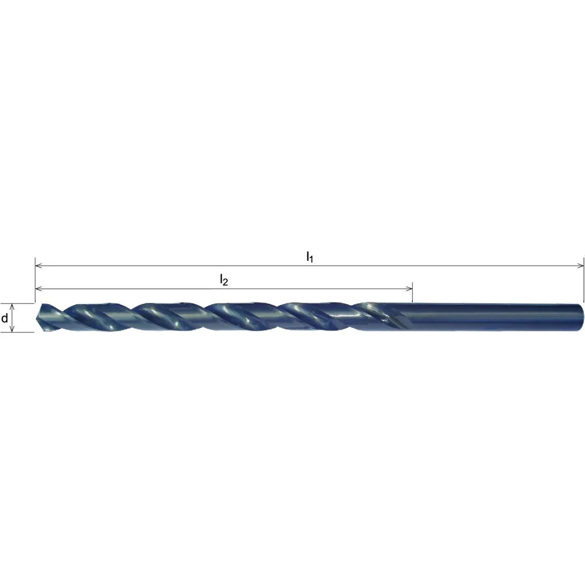 Somta Series 117 – HSS Straight Shank Long Series Drill 8.73mm / 11/32"