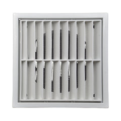 Twin Pack PFL100 Ductsure Ducting Wall Vent : Fixed Louver - Φ100