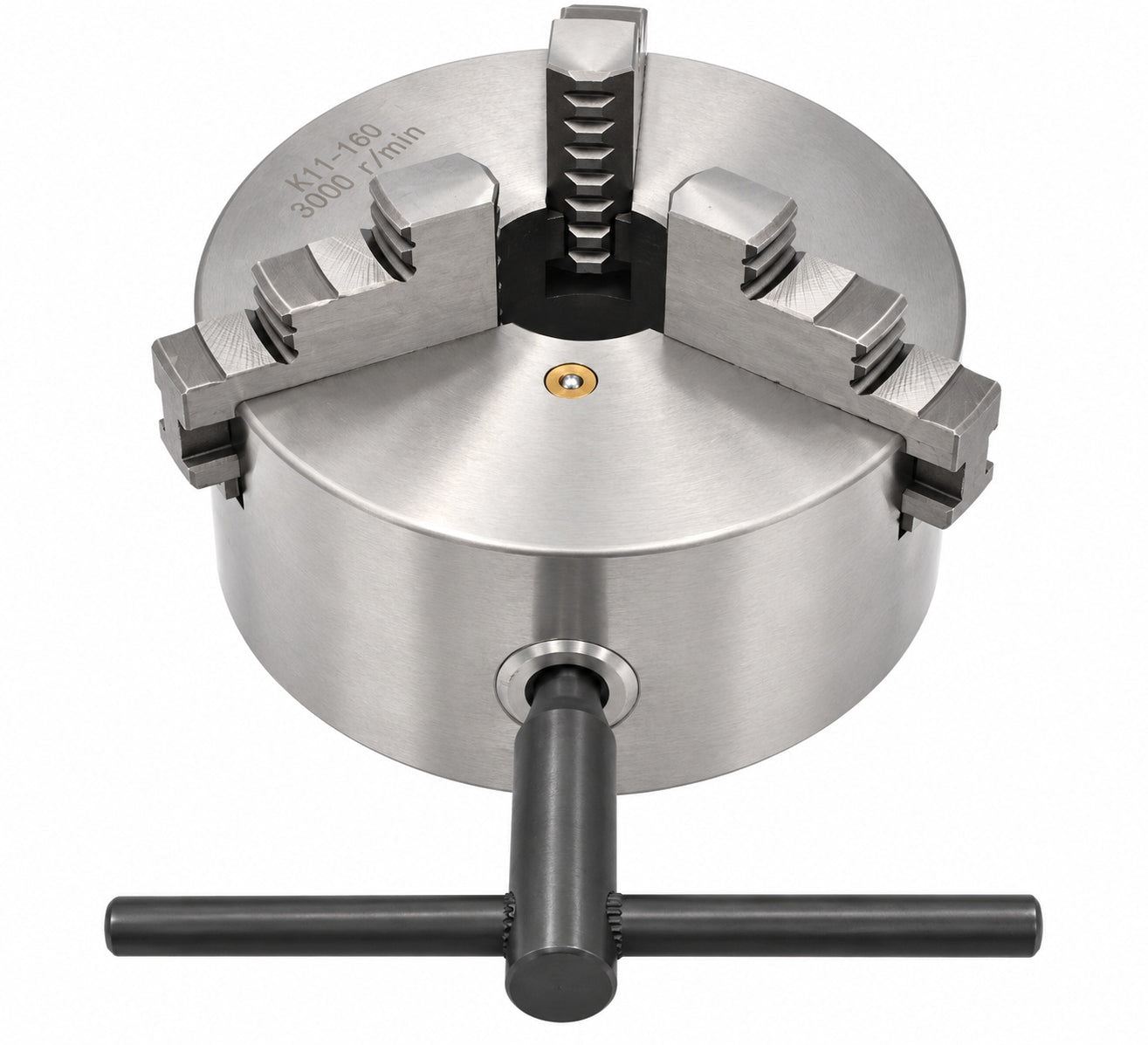 3-Jaw 160mm Self-Centering Manual Lathe Chuck - Twin Eagle Imports