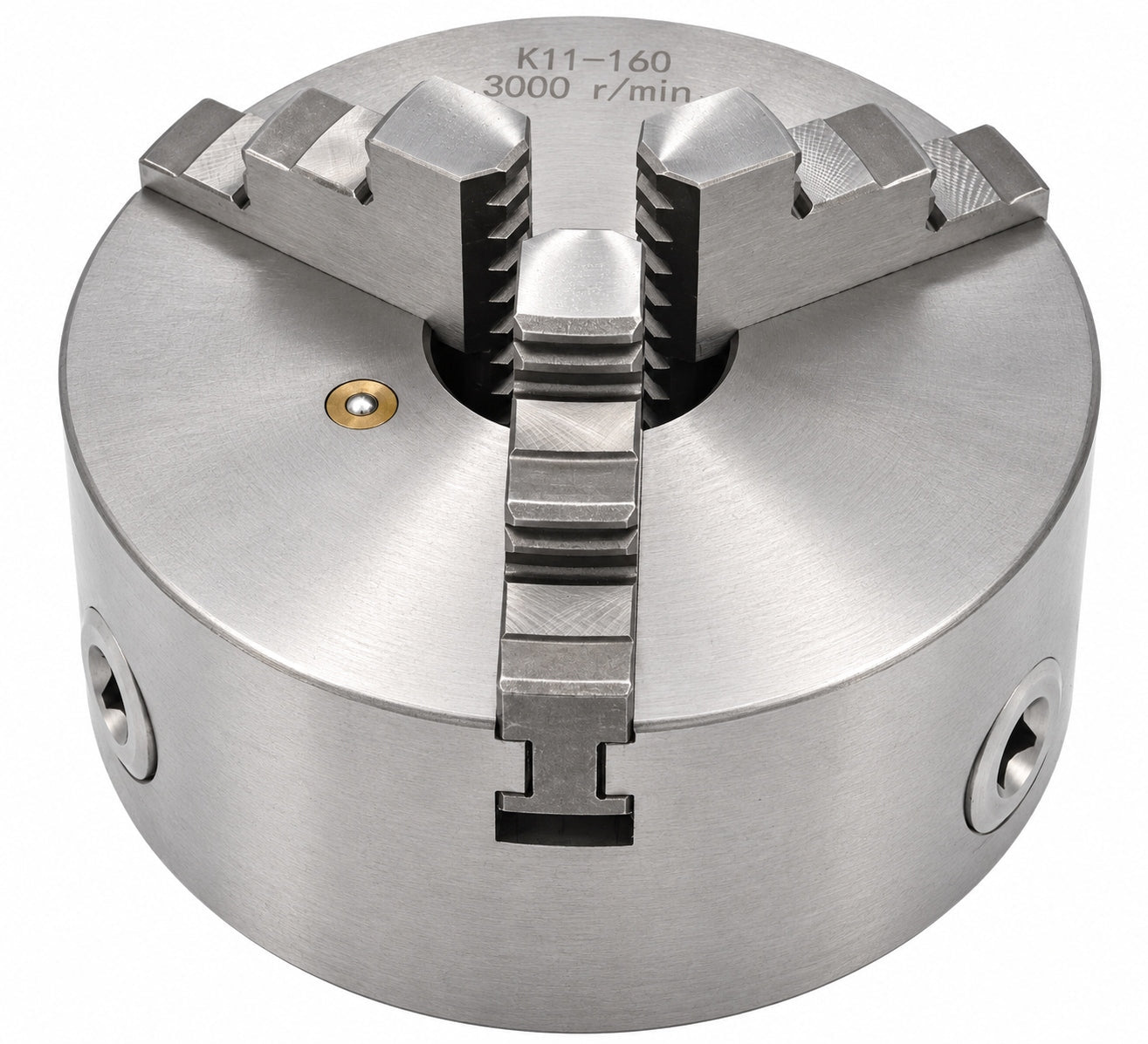 3-Jaw 160mm Self-Centering Manual Lathe Chuck - Twin Eagle Imports