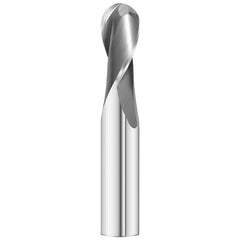 Best Carbide 2mm 2 Flute Ball Nose End Mill – 3mm Shank