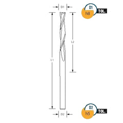 Best Carbide 4mm 4 Flute Long Series Square End Mill – 4mm Shank