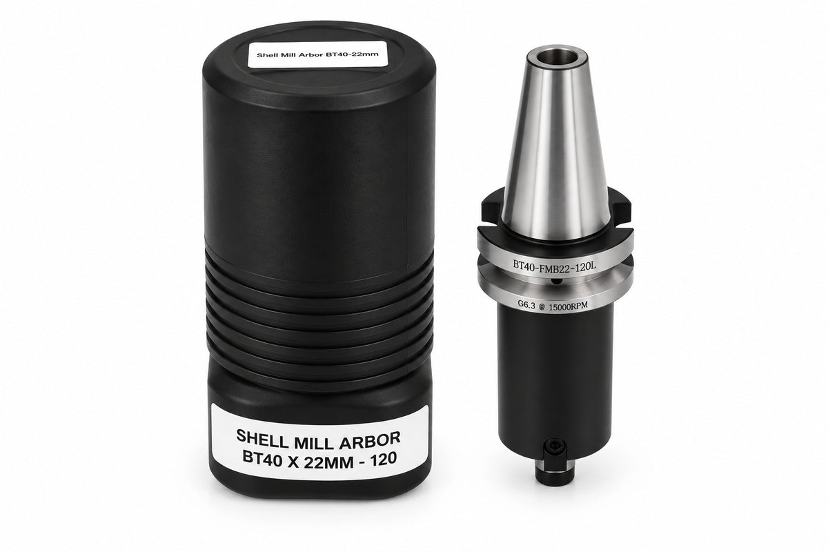 MT3 Shell Mill Arbor 22mm – Face Mill Holder