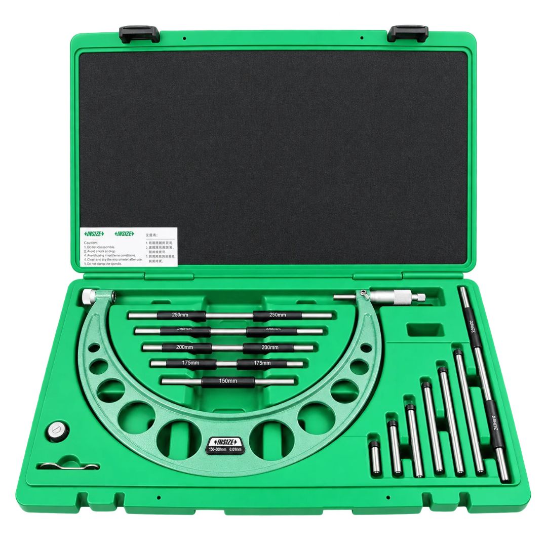 Insize Metric Outside Micrometer 900-1000mm Range Series 3206-1000