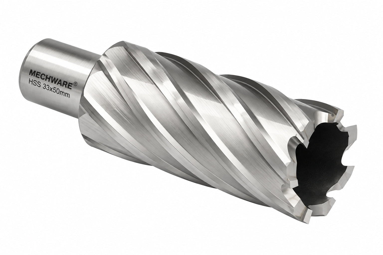 33 x 50mm D.O.C HSS Weldon Shank Annular Cutter - Twin Eagle Imports