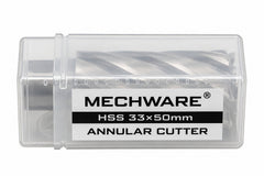 33 x 50mm D.O.C HSS Weldon Shank Annular Cutter - Twin Eagle Imports