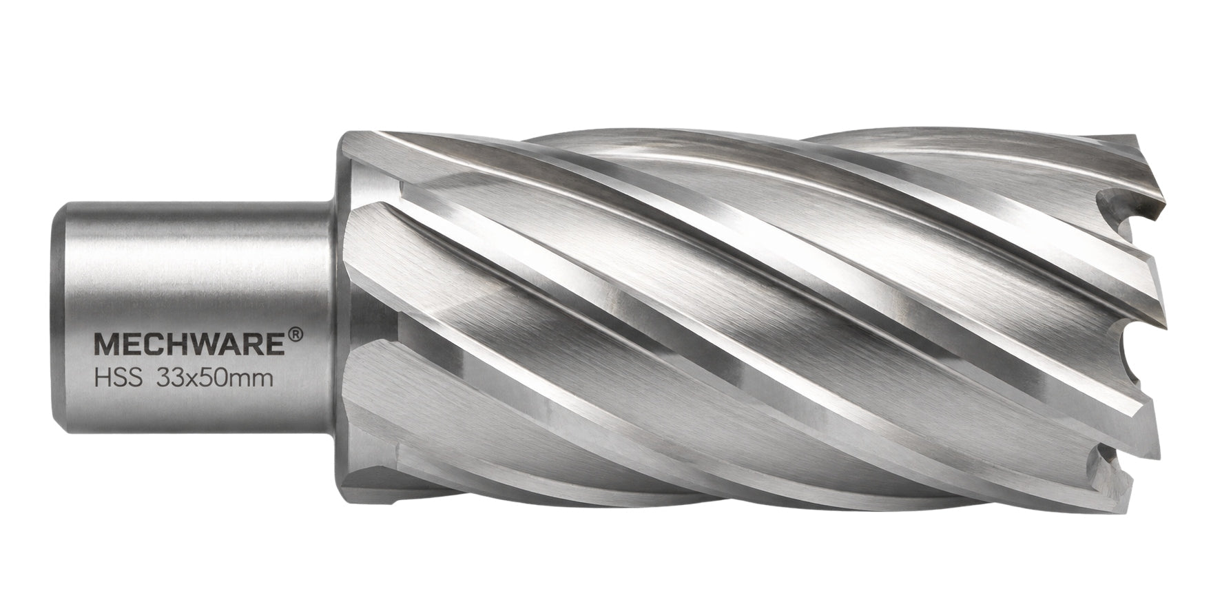 33 x 50mm D.O.C HSS Weldon Shank Annular Cutter - Twin Eagle Imports