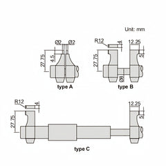 Insize Digital Inside Micrometer 5-30mm/0.2-1.2" Range Series 3520-30