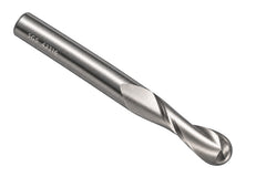 Kyocera SGS 43316 8mm 2 Flute Bright Uncoated Carbide Ball Nose End Mill
