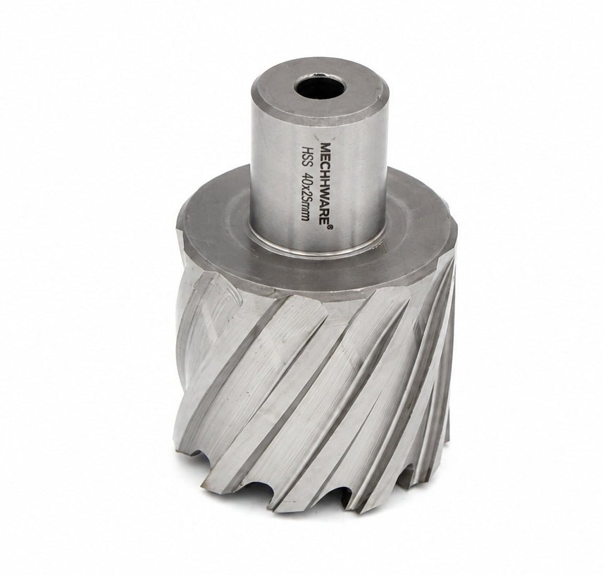 40 x 25mm D.O.C HSS Weldon Shank Annular Cutter - Twin Eagle Imports