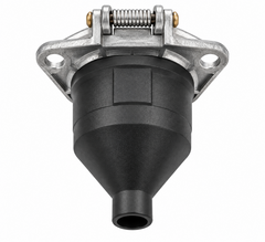 7 Pin Socket Zinc-Plated