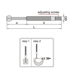 Insize Small Hole Gauge Set 4208-1