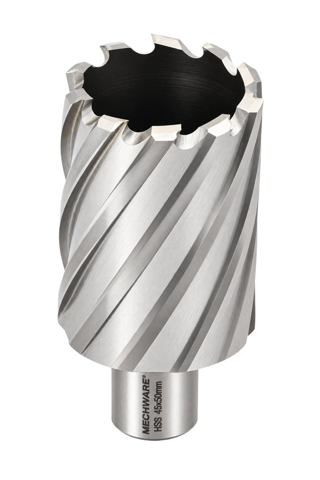 45 x 50mm D.O.C HSS Weldon Shank Annular Cutter - Twin Eagle Imports