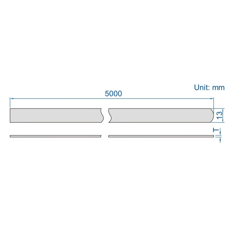 Insize Feeler Gauge Tape 0.45mm Range Series 4621-45