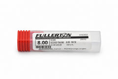 Fullerton 8.0mm 2 Flute TiAlN Coated Carbide Ball Nose Endmill - 3215 Series