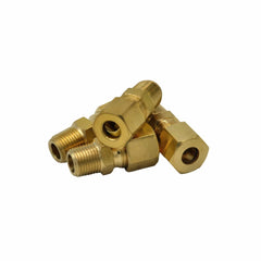 4pc Brass Compression Male Female Connector (T1/4xM1/8) - Twin Eagle Imports