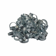 50 Piece Zinc 12-23mm Worm Drive Hose Clamp - Twin Eagle Imports