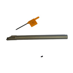 Kyocera S12M-SCLCR06-14A Boring Bar paired with 10pcs CCMT060204HQ CA125P inserts