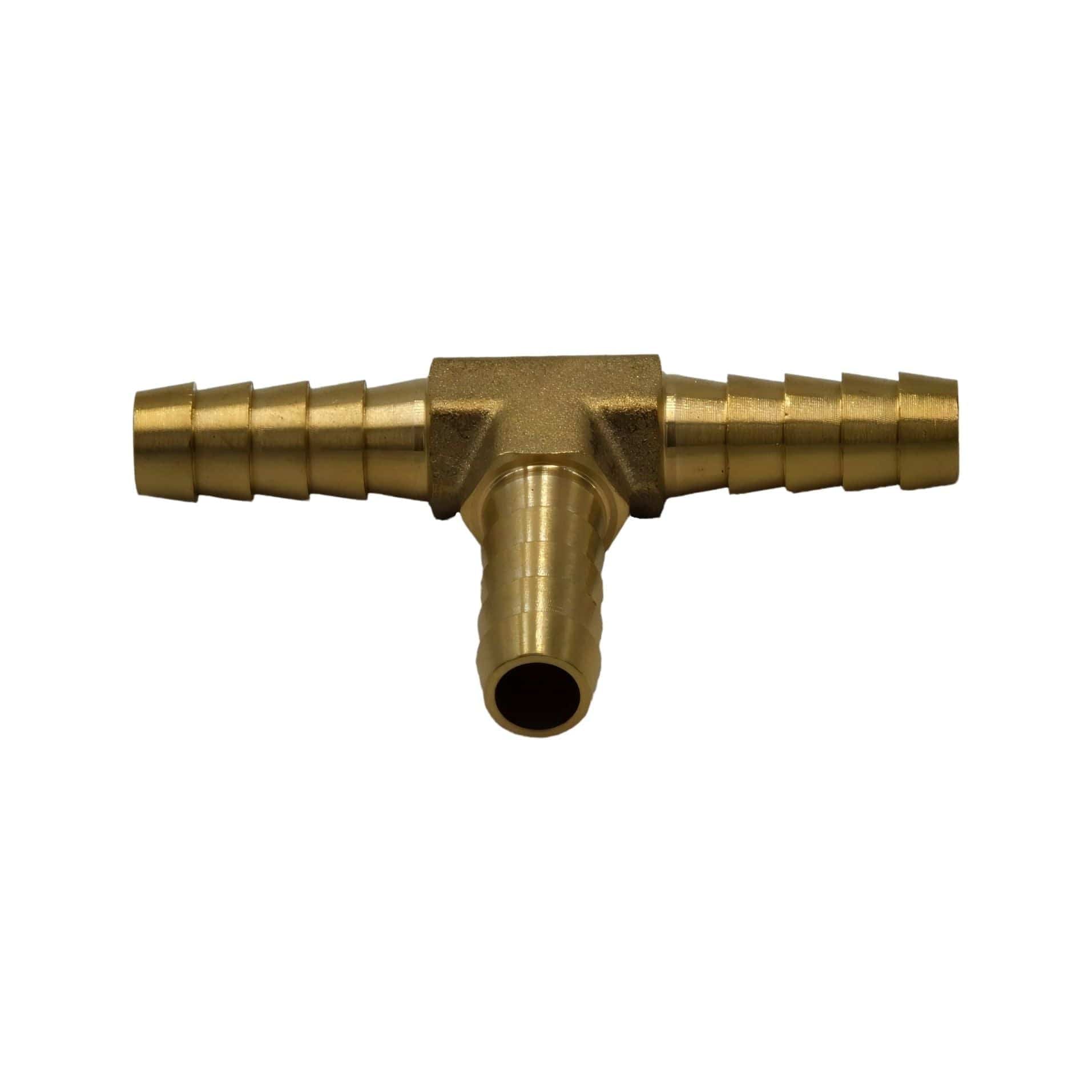 5/16" Three Way Brass Hose Barb Tee H5/16 - Twin Eagle Imports