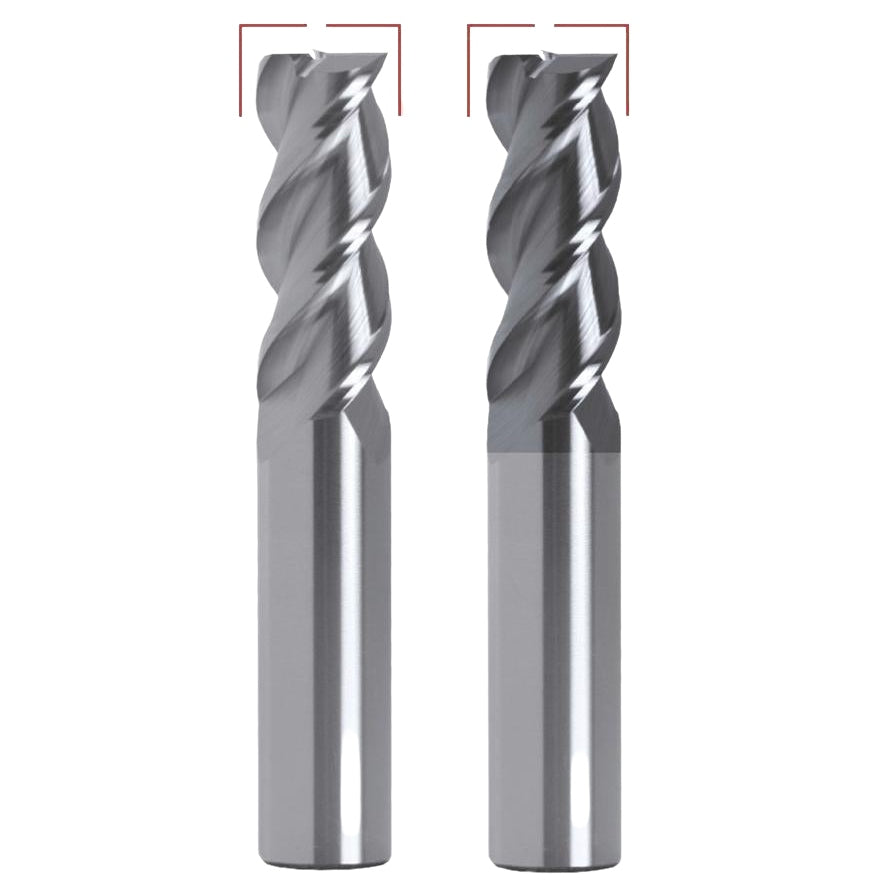 Best Carbide 7/8" 4 Flute Short Series Square End Mill – 7/8" Shank