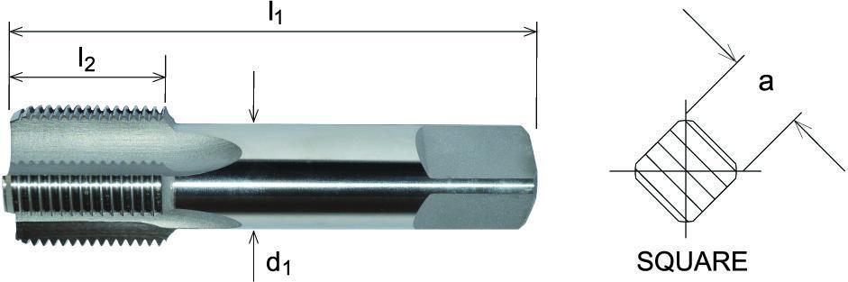 SOMTA - Series 571 HSS BSP-G Tap  Taper - Parallel Pipe Tap