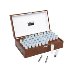 Insize 51pcs Metric Pin Gage Set 1.0–5.0mm in 0.01mm Steps
